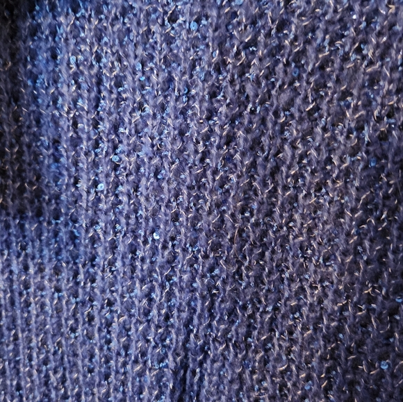 Women blue sweater - Picture 4 of 5